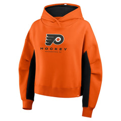 NHL Philadelphia Flyers Fanatics Women's Back Check Boxy Hoodie - Orange