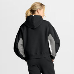 NHL Los Angeles Kings Fanatics Women's Back Check Boxy Hoodie - Black