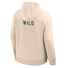 NHL Minnesota Wild Fanatics Vintage Hoodie - Cream