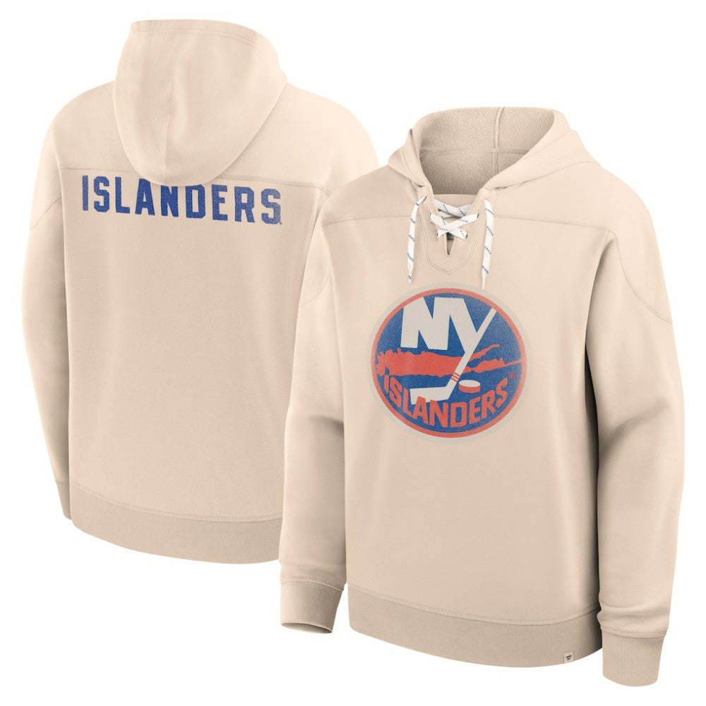 NHL New York Islanders Fanatics Vintage Hoodie - Cream