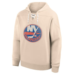 NHL New York Islanders Fanatics Vintage Hoodie - Cream