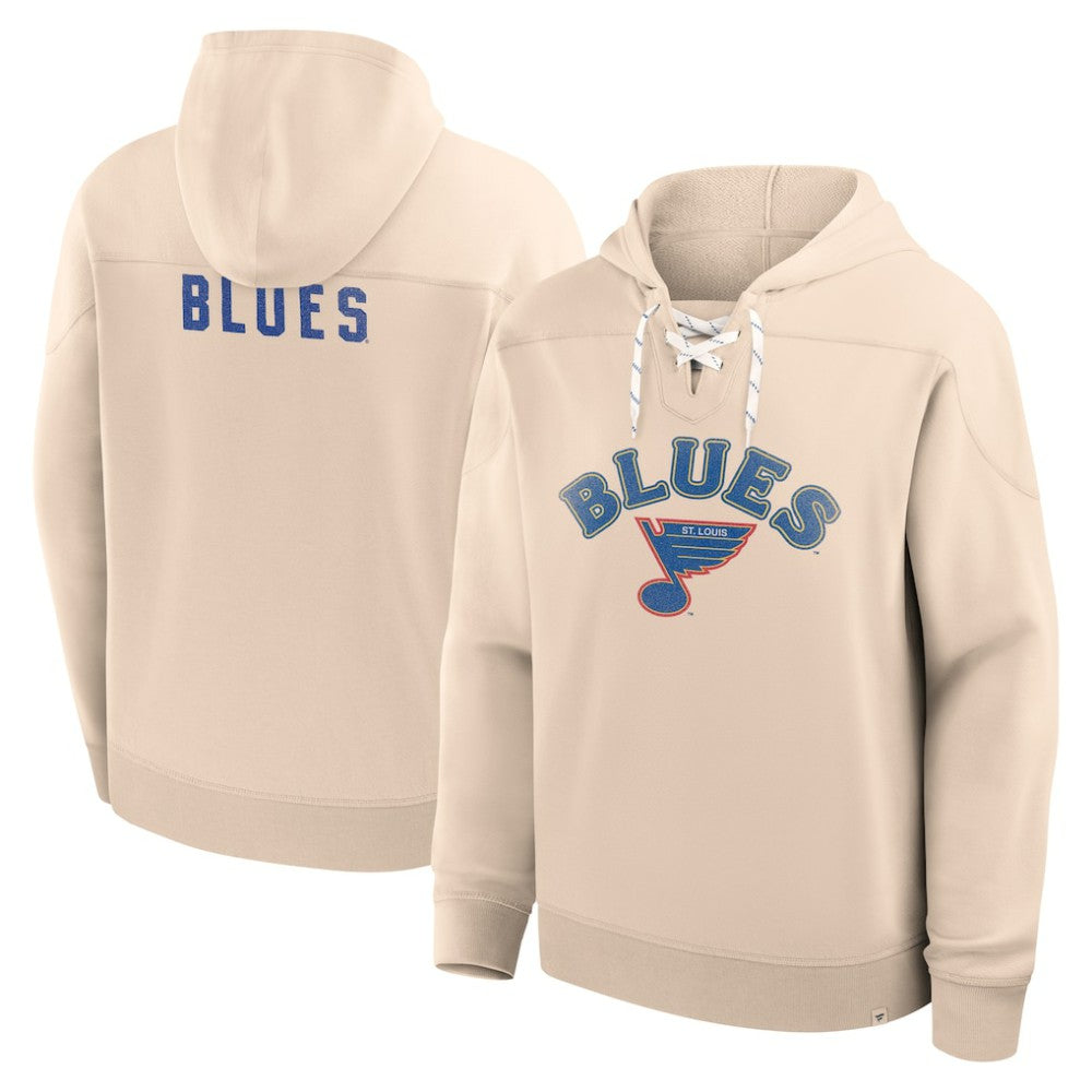 NHL St. Louis Blues Fanatics Vintage Hoodie - Cream