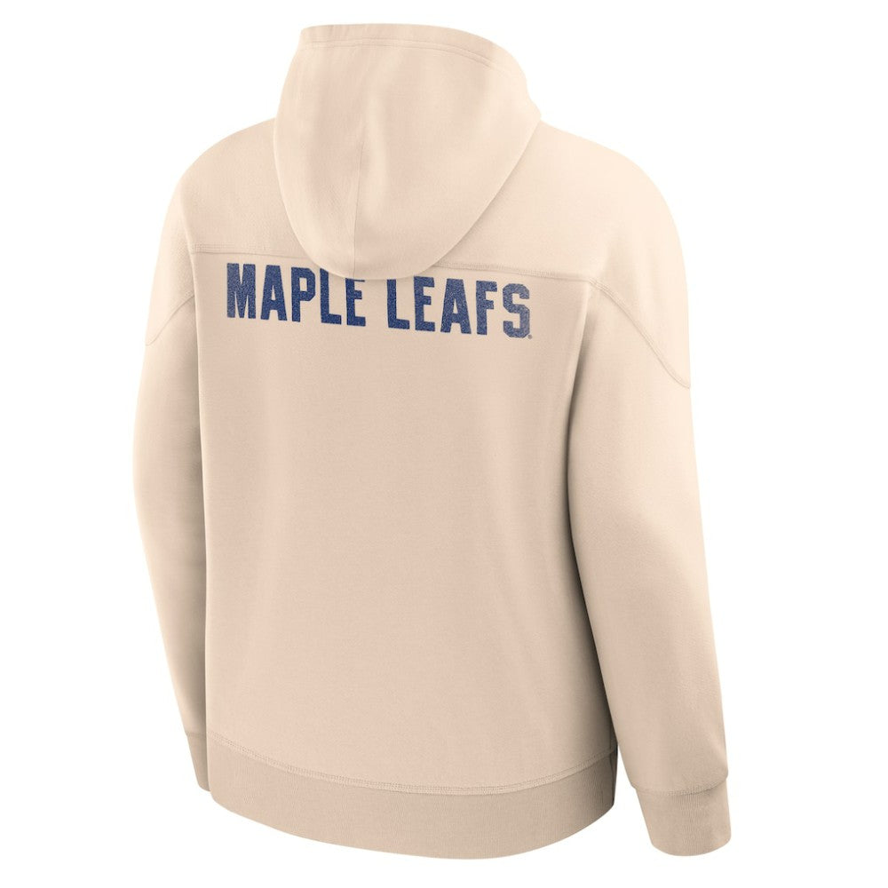 NHL Toronto Maple Leafs Fanatics Vintage Hoodie - Cream