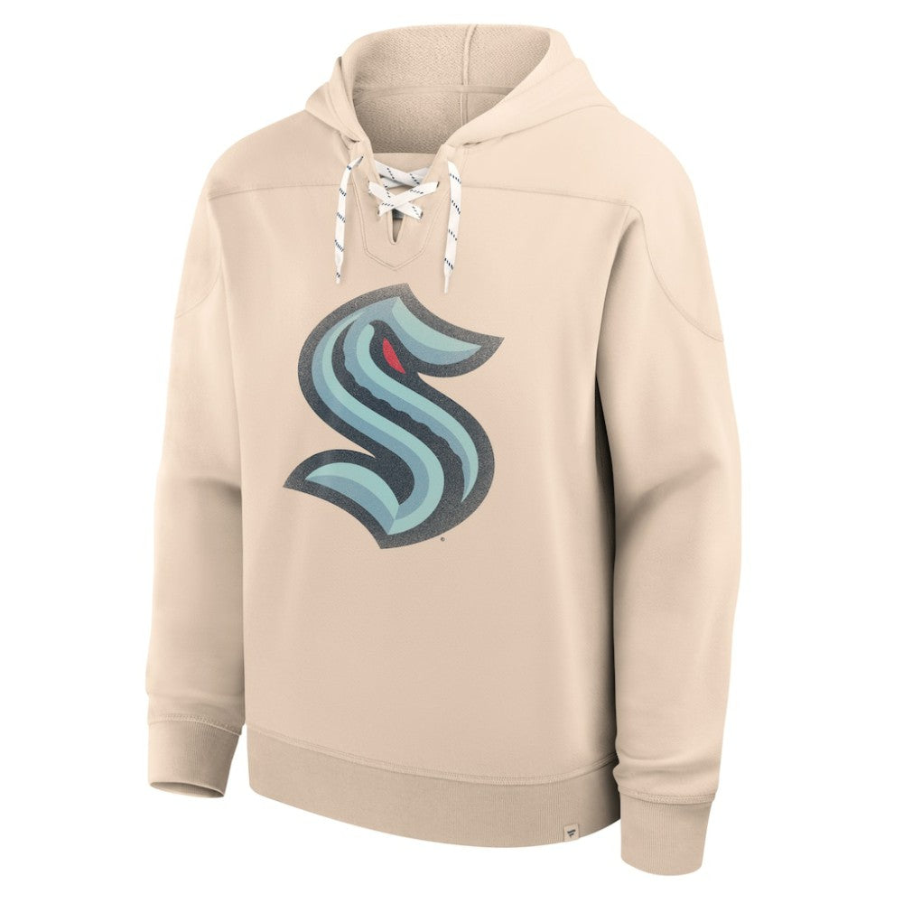 NHL Seattle Kraken Fanatics Vintage Hoodie - Cream