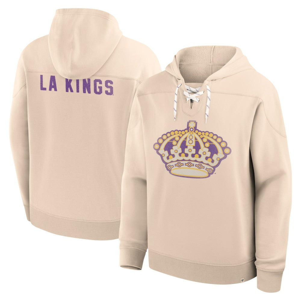 NHL Los Angeles Kings Fanatics Vintage Hoodie - Cream