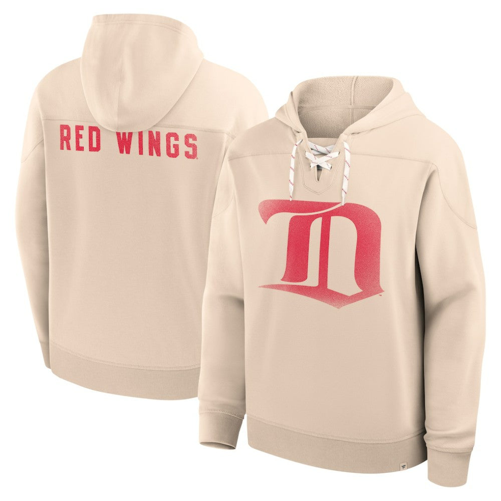 NHL Detroit Red Wings Fanatics Vintage Hoodie - Cream