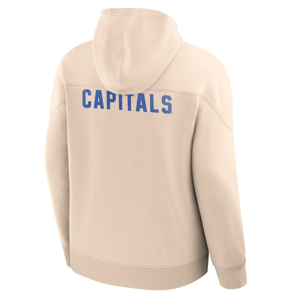NHL Washington Capitals Fanatics Vintage Hoodie - Cream