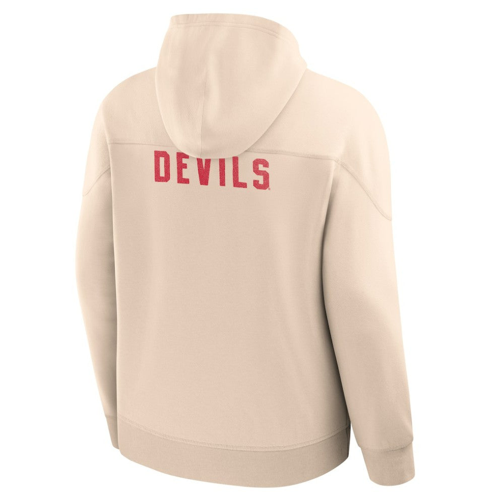 NHL New Jersey Devils Fanatics Vintage Hoodie - Cream
