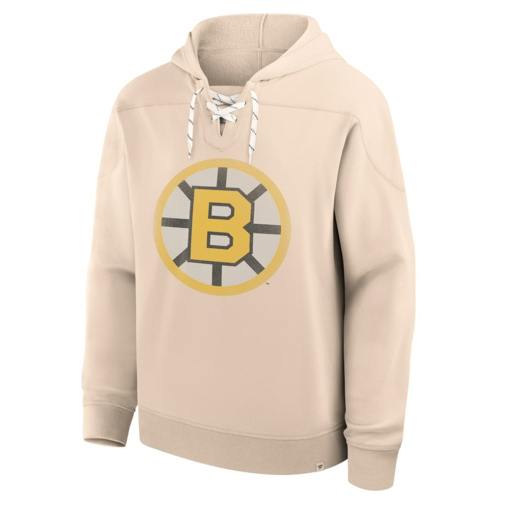 NHL Boston Bruins Fanatics Vintage Hoodie - Cream