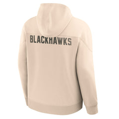 NHL Chicago Blackhawks Fanatics Vintage Hoodie - Cream