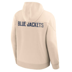 NHL Columbus Blue Jackets Fanatics Vintage Hoodie - Cream