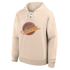 NHL Vancouver Canucks Fanatics Vintage Hoodie - Cream