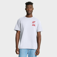NHL Detroit Red Wings Fanatics Crash The Net Legacy T-Shirt - White