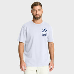 NHL Tampa Bay Lightning Fanatics Crash The Net Legacy T-Shirt - White