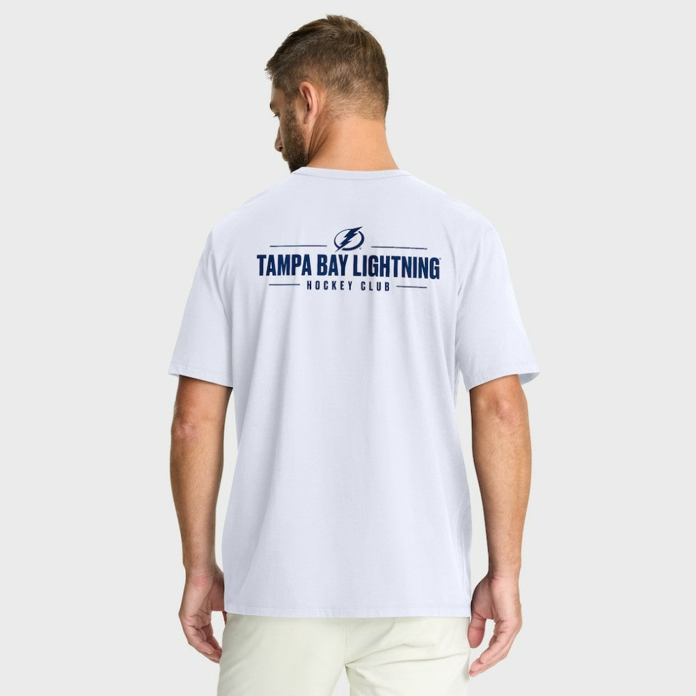 NHL Tampa Bay Lightning Fanatics Crash The Net Legacy T-Shirt - White