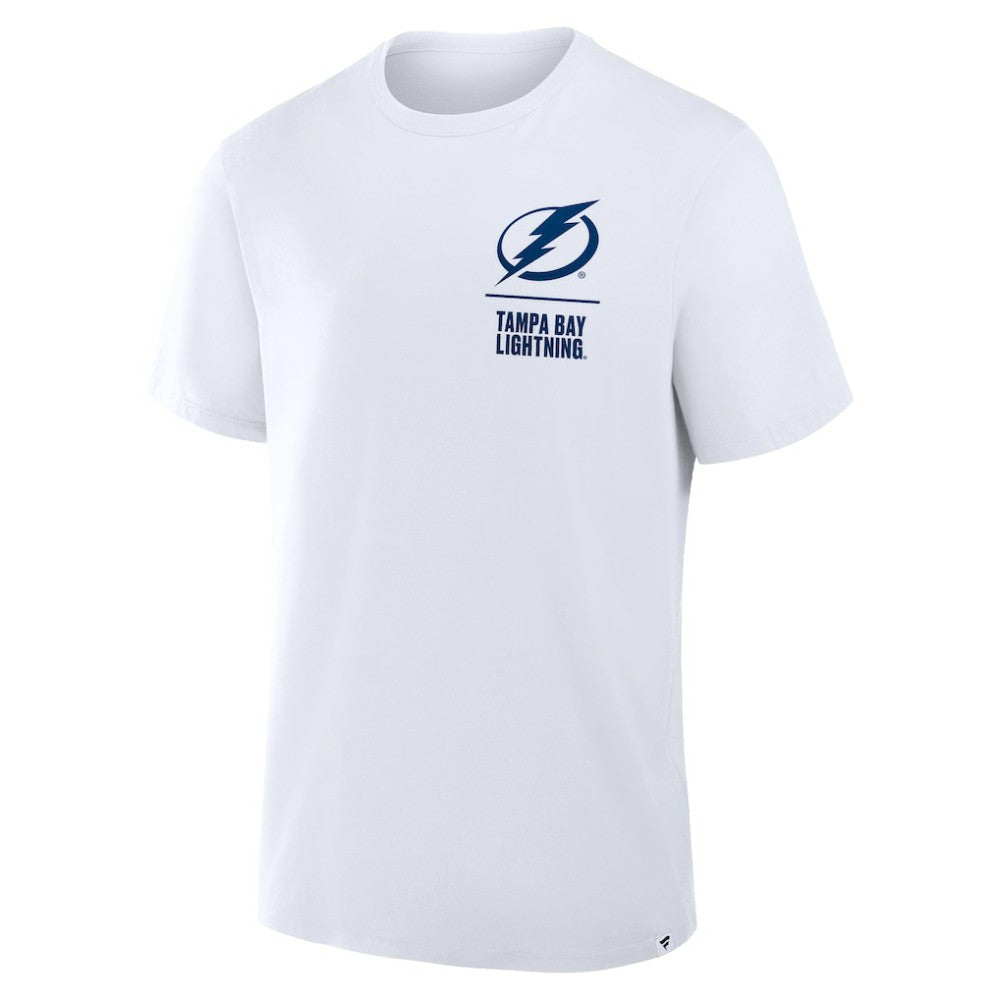 NHL Tampa Bay Lightning Fanatics Crash The Net Legacy T-Shirt - White