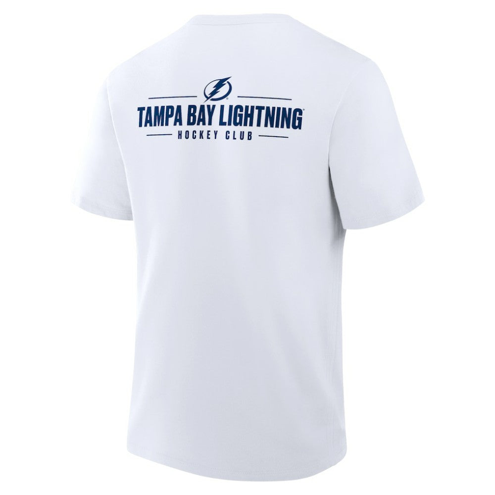 NHL Tampa Bay Lightning Fanatics Crash The Net Legacy T-Shirt - White