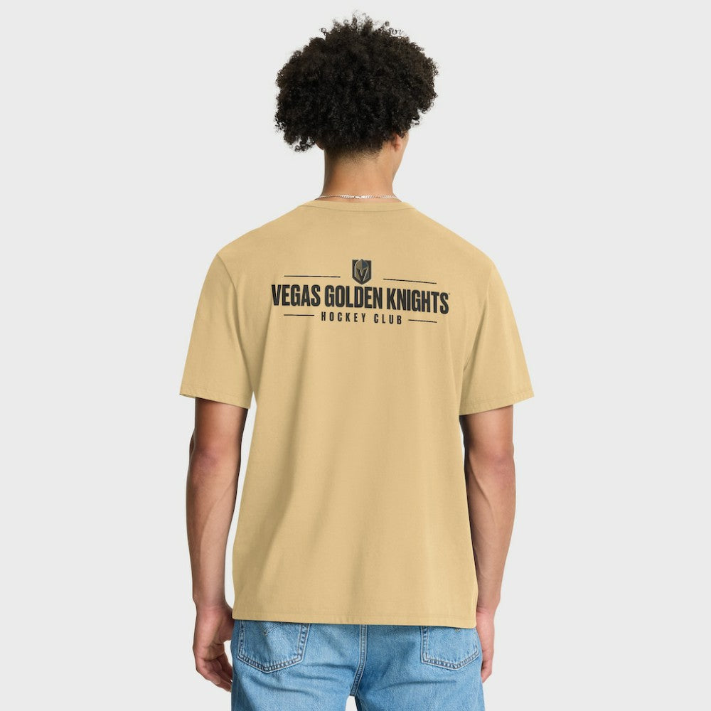 NHL Vegas Golden Knights Fanatics Crash The Net Legacy T-Shirt - Gold