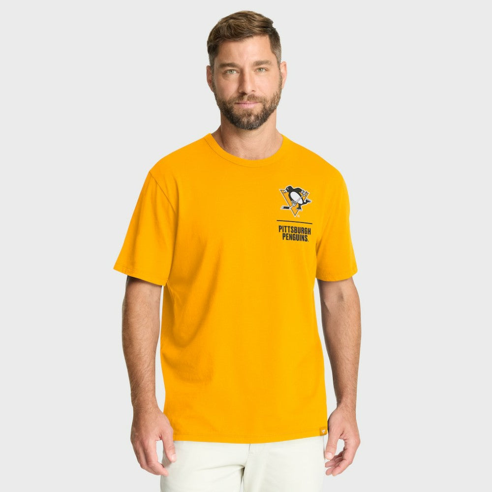 NHL Pittsburgh Penguins Fanatics Crash The Net Legacy T-Shirt - Gold