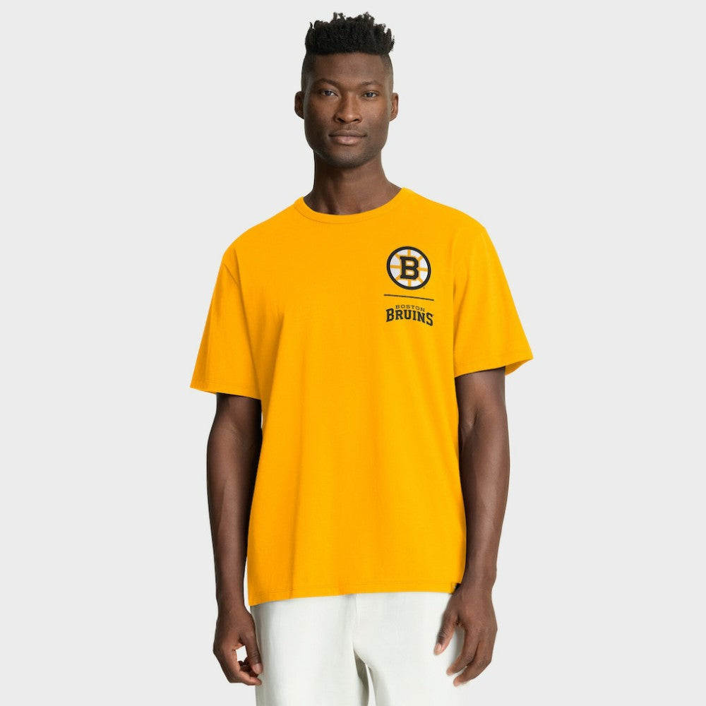 NHL Boston Bruins Fanatics Crash The Net Legacy T-Shirt - Gold