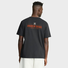 NHL Anaheim Ducks Fanatics Crash The Net Legacy T-Shirt - Black