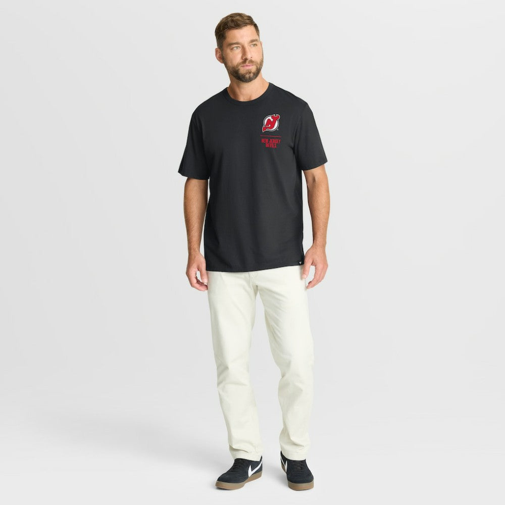 NHL New Jersey Devils Fanatics Crash The Net Legacy T-Shirt - Black