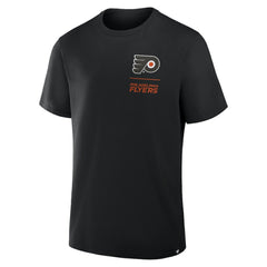 NHL Philadelphia Flyers Fanatics Crash The Net Legacy T-Shirt - Black
