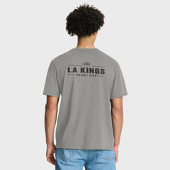 NHL Los Angeles Kings Fanatics Crash The Net Legacy T-Shirt - Gray