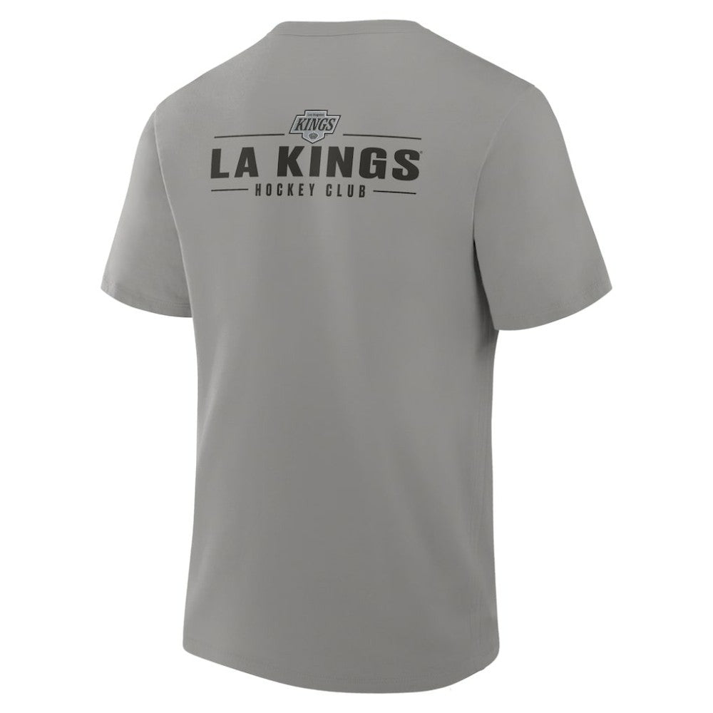 NHL Los Angeles Kings Fanatics Crash The Net Legacy T-Shirt - Gray