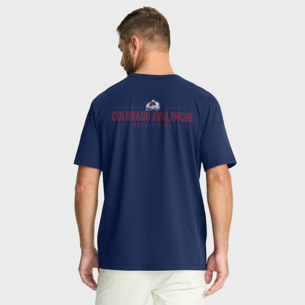 NHL Colorado Avalanche Fanatics Crash The Net Legacy T-Shirt - Navy