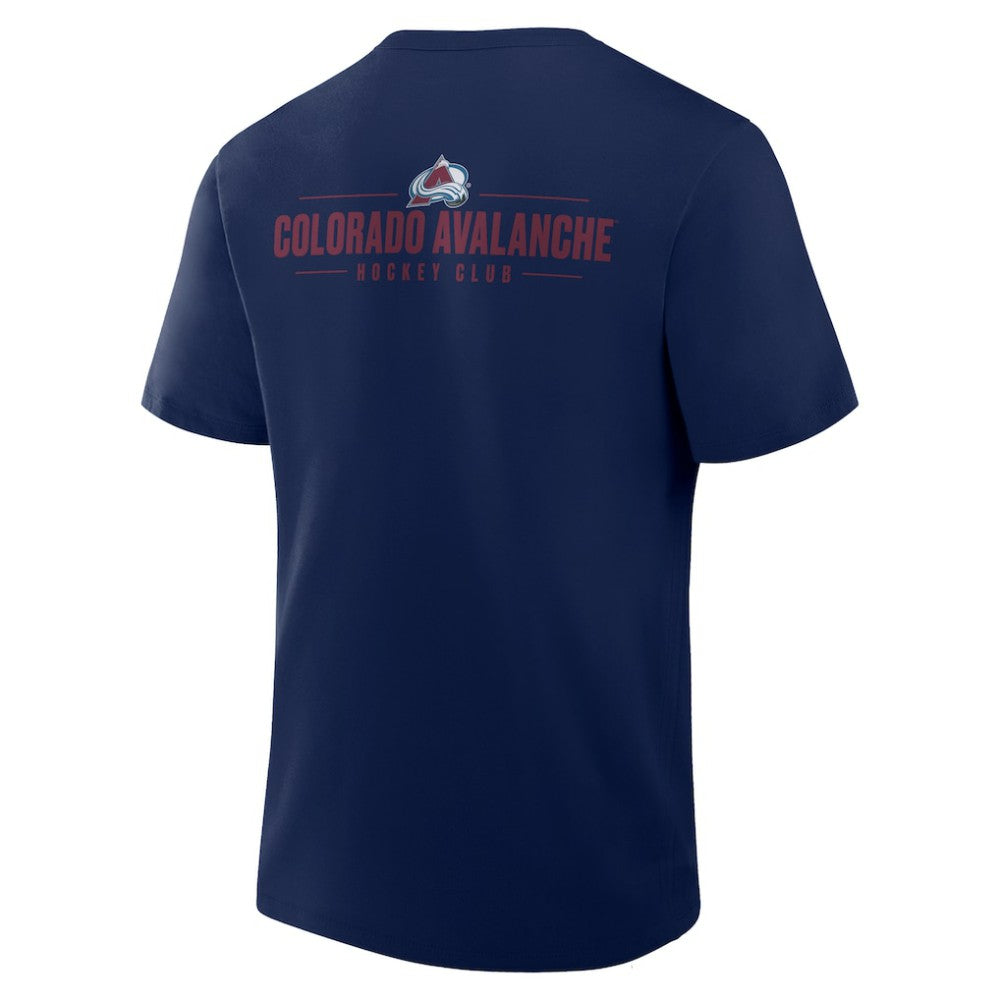 NHL Colorado Avalanche Fanatics Crash The Net Legacy T-Shirt - Navy