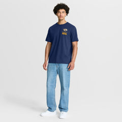NHL Nashville Predators Fanatics Crash The Net Legacy T-Shirt - Navy