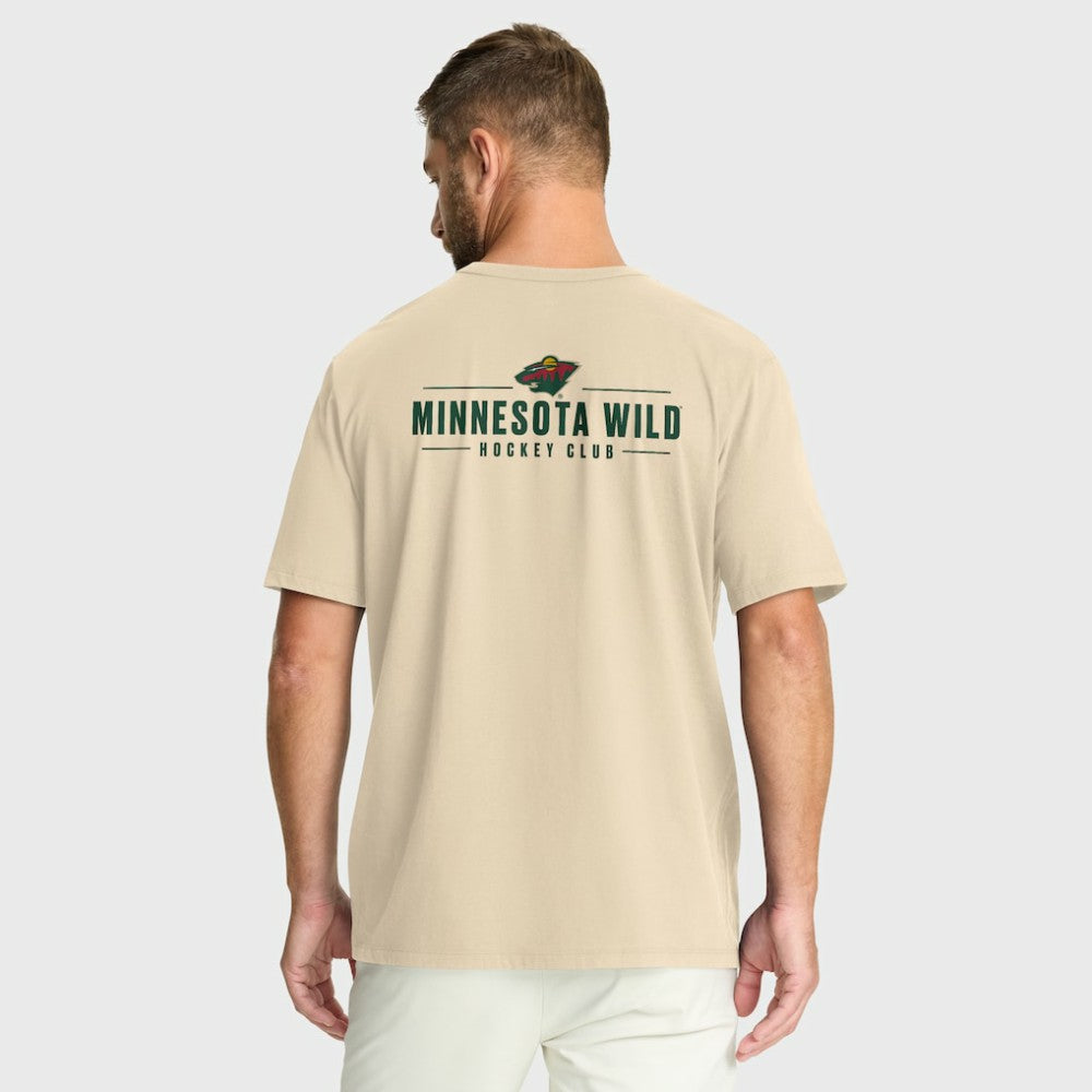 NHL Minnesota Wild Fanatics Crash The Net Legacy T-Shirt - Natural
