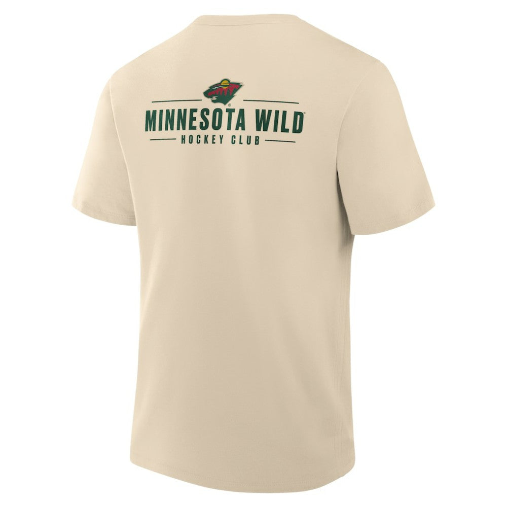NHL Minnesota Wild Fanatics Crash The Net Legacy T-Shirt - Natural