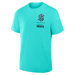 NHL Seattle Kraken Fanatics Crash The Net Legacy T-Shirt - Light Blue