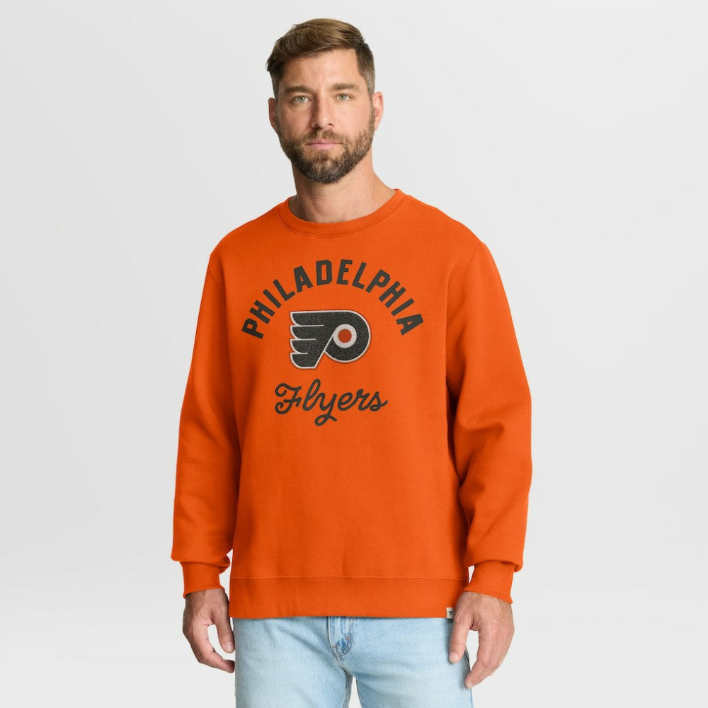 NHL Philadelphia Flyers Fanatics  Stickler Sweatshirt - Orange