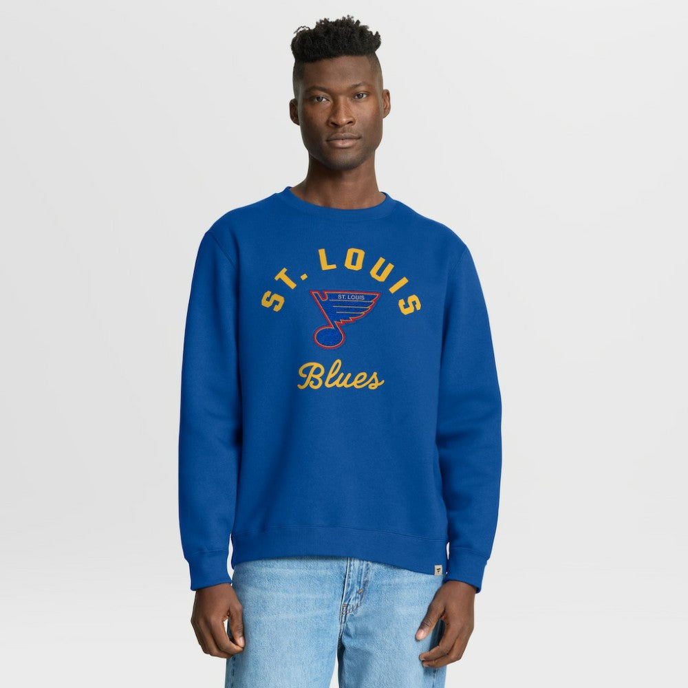 NHL St. Louis Blues Fanatics Vintage Stickler Sweatshirt - Blue