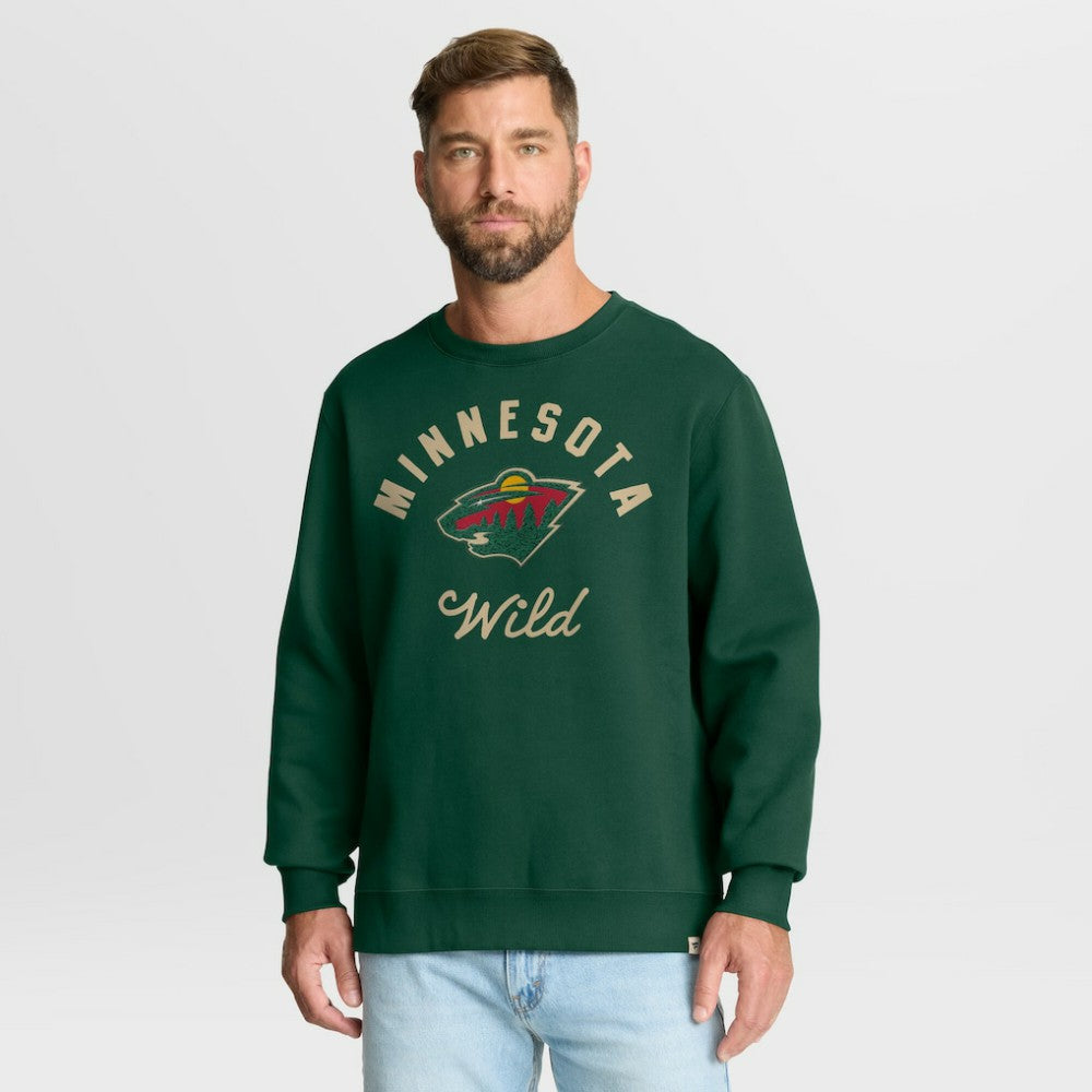 NHL Minnesota Wild Fanatics  Stickler Sweatshirt - Green