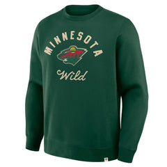 NHL Minnesota Wild Fanatics  Stickler Sweatshirt - Green