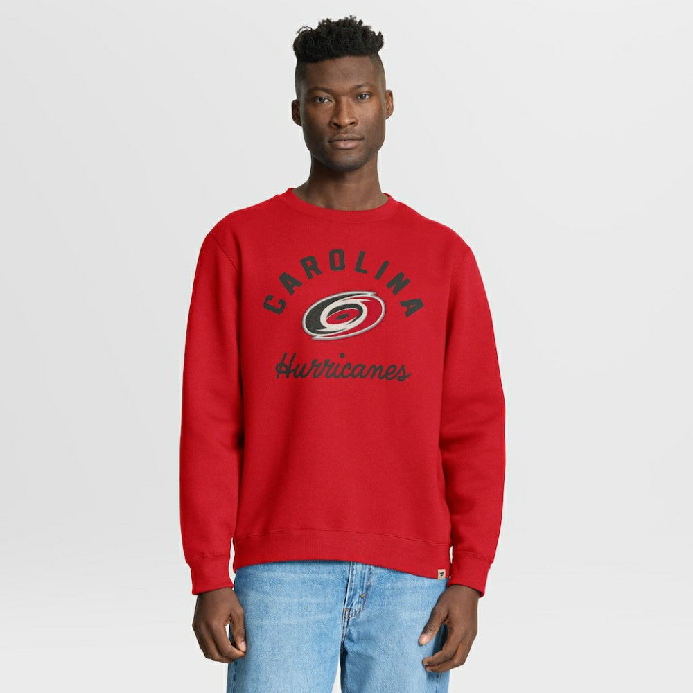 NHL Carolina Hurricanes Fanatics  Stickler Sweatshirt - Red