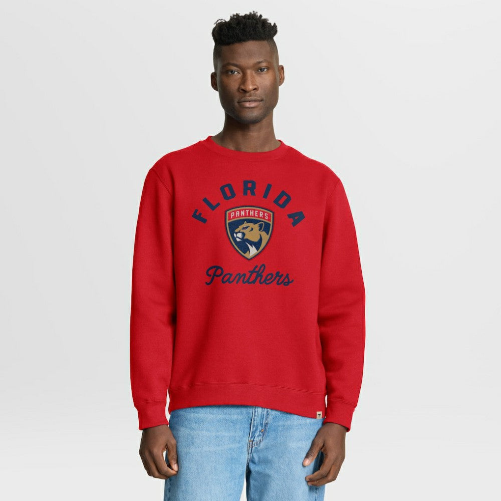 NHL Florida Panthers Fanatics  Stickler Sweatshirt - Red