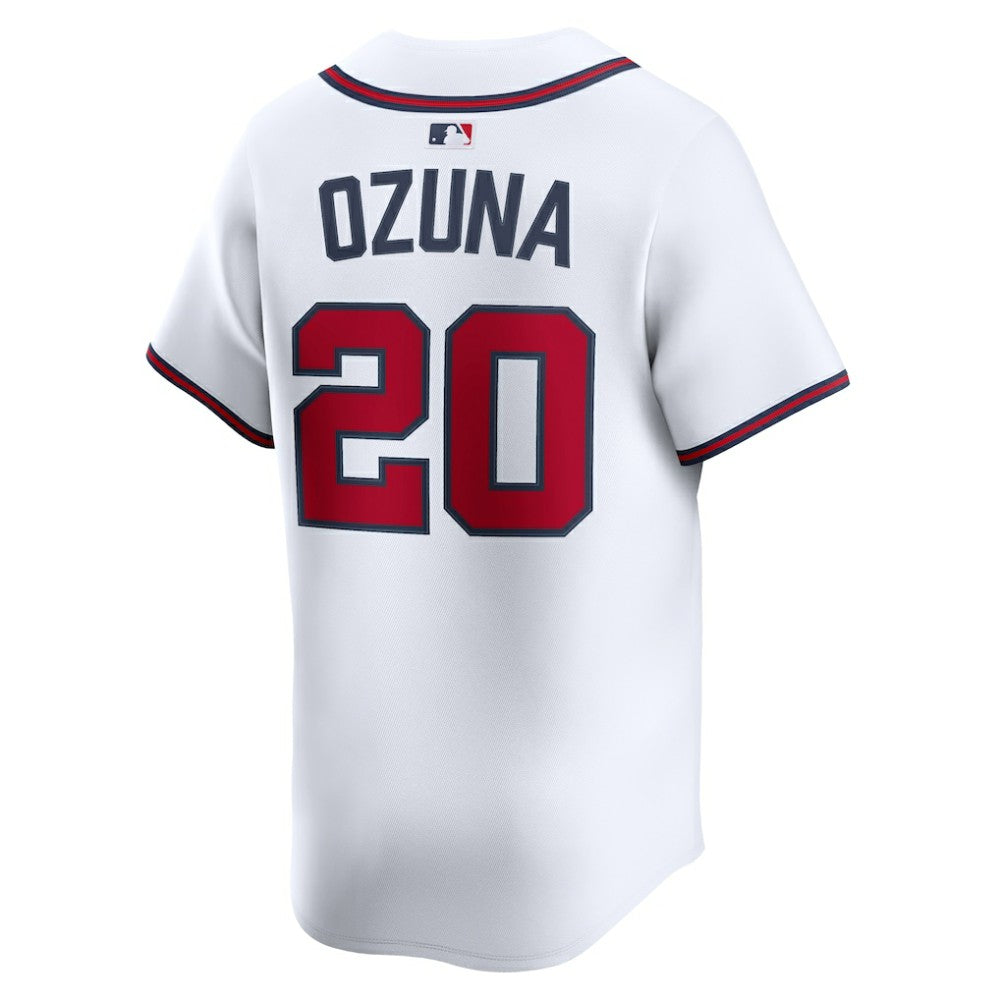 Marcell Ozuna Atlanta Braves Nike Home Limited Player Jersey - White Jerseys