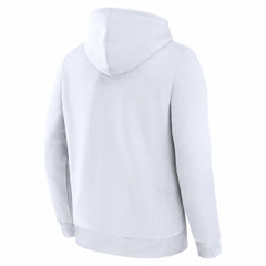NHL Anaheim Ducks Fanatics Unisex LA Strong Premium Fleece Pullover Hoodie - White