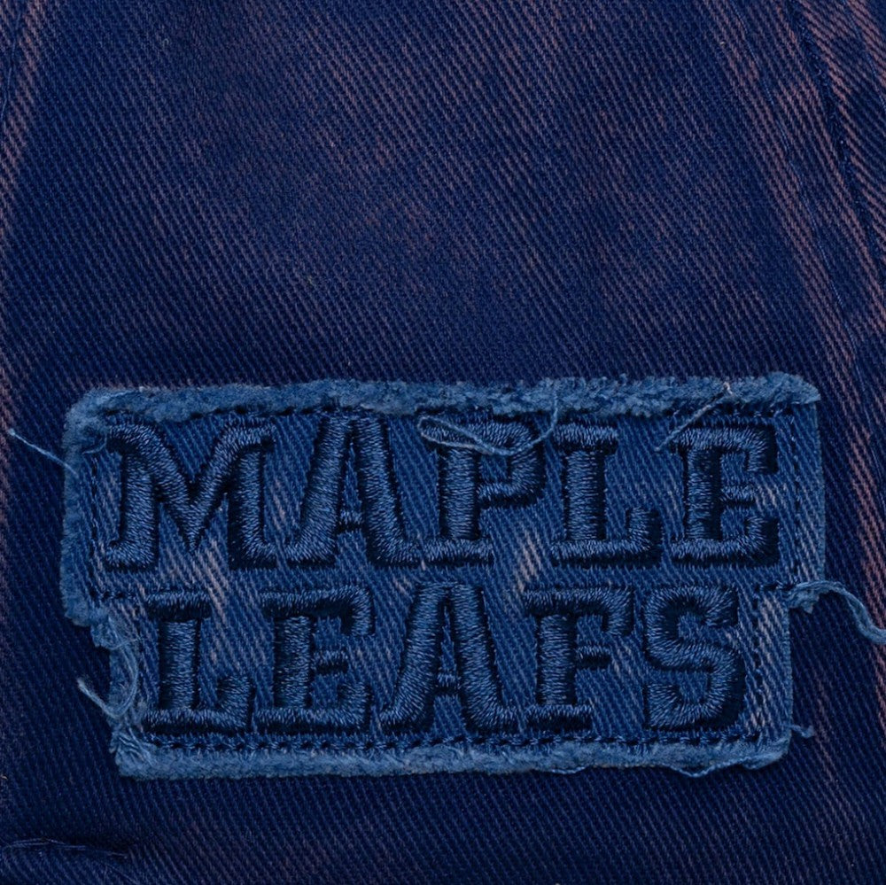 NHL Toronto Maple Leafs Mitchell & Ness Downtown Snow Wash Pro-Crown Adjustable Hat - Navy