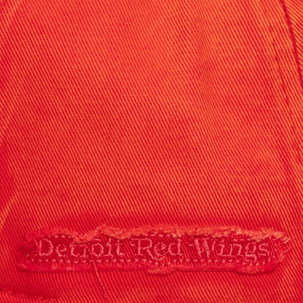 NHL Detroit Red Wings Mitchell & Ness Downtown Snow Wash Pro-Crown Adjustable Hat - Red