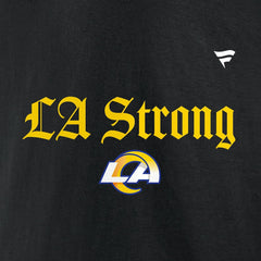Los Angeles Rams Unisex LA Strong Fleece Pullover Hoodie Black
