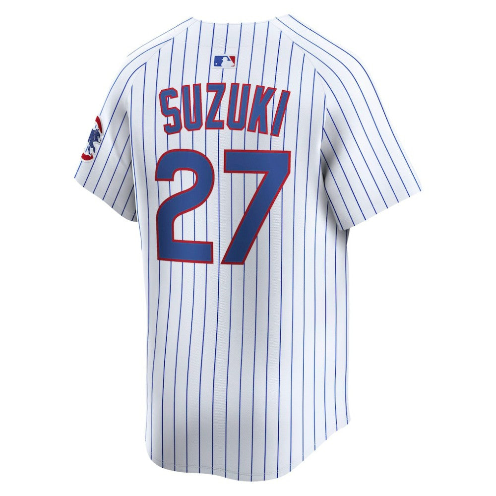 Seiya Suzuki Chicago Cubs Nike Home Limited Player Jersey - White Jerseys