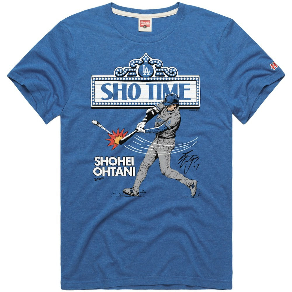 Shohei Ohtani Los Angeles Dodgers Homage Graphic Player T-Shirt - Royal T-shirts