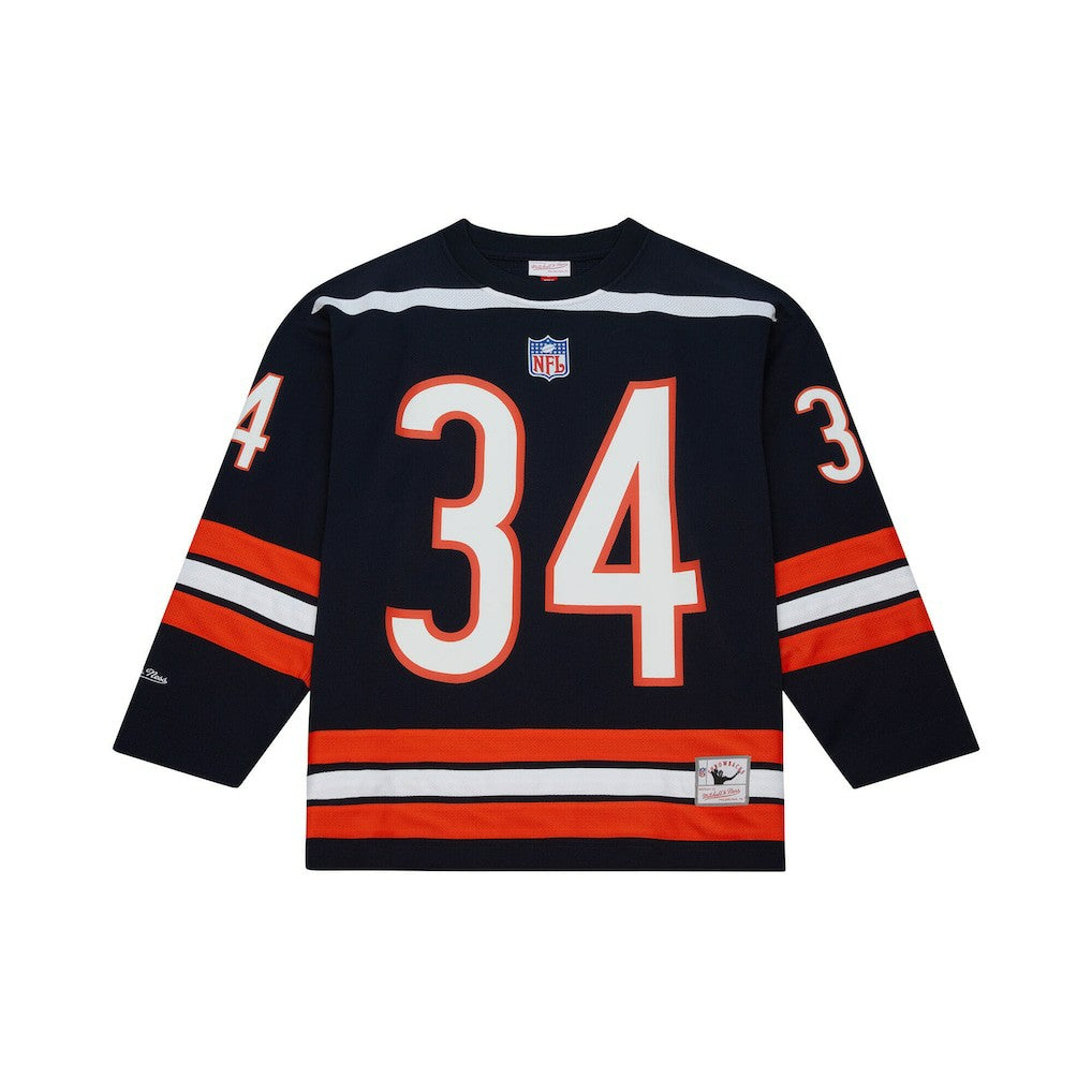 Walter Payton Chicago Bears Maxxed Out Fashion Hockey Jersey Navy