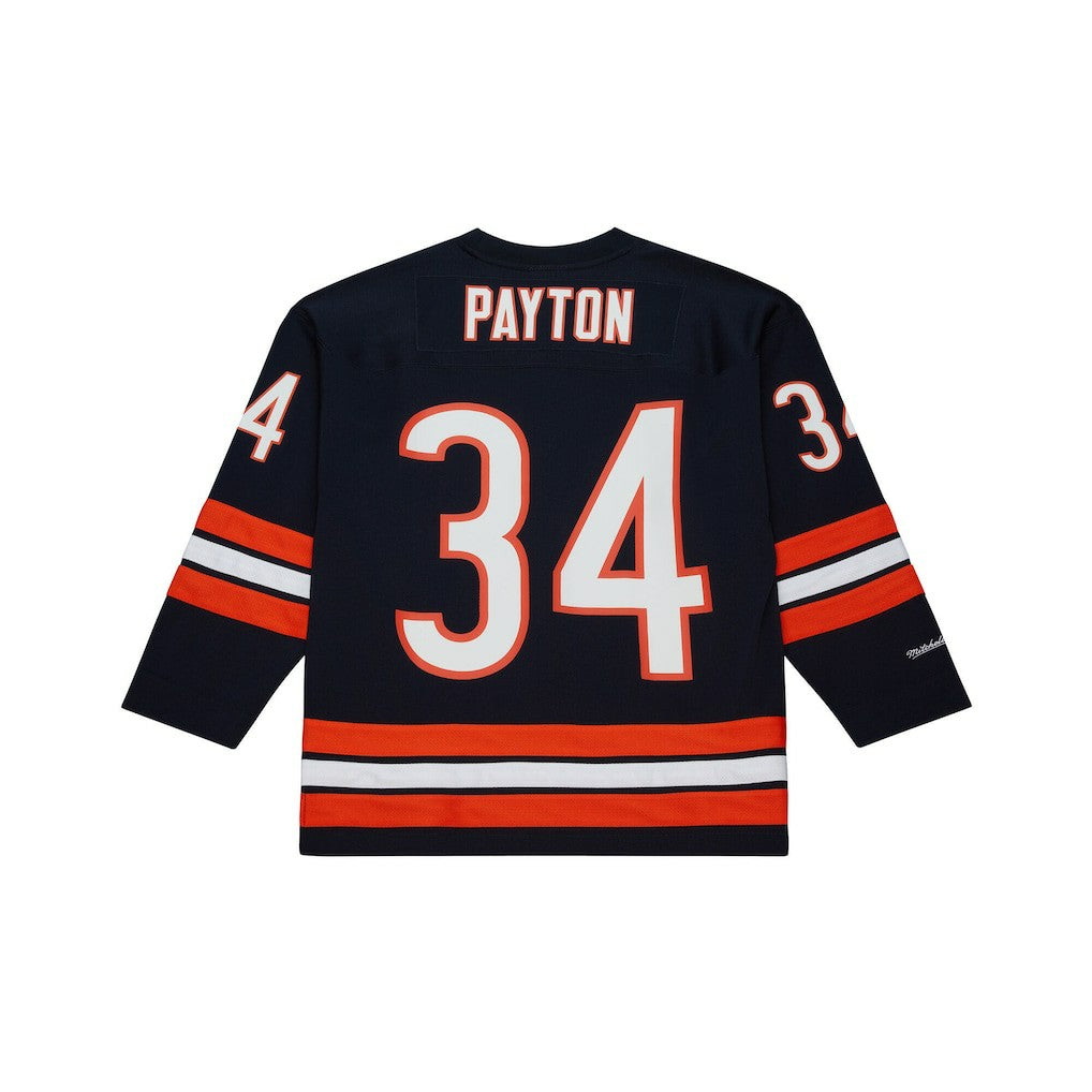 Walter Payton Chicago Bears Maxxed Out Fashion Hockey Jersey Navy